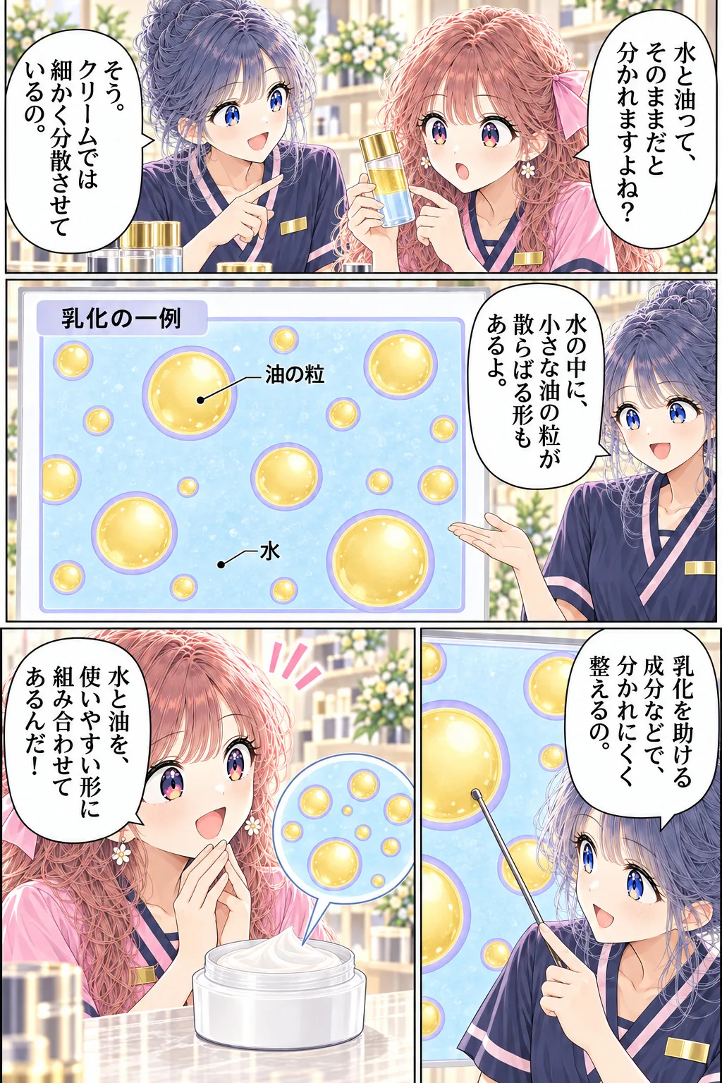 第3話 オイルとクリームの違い 2ページ目