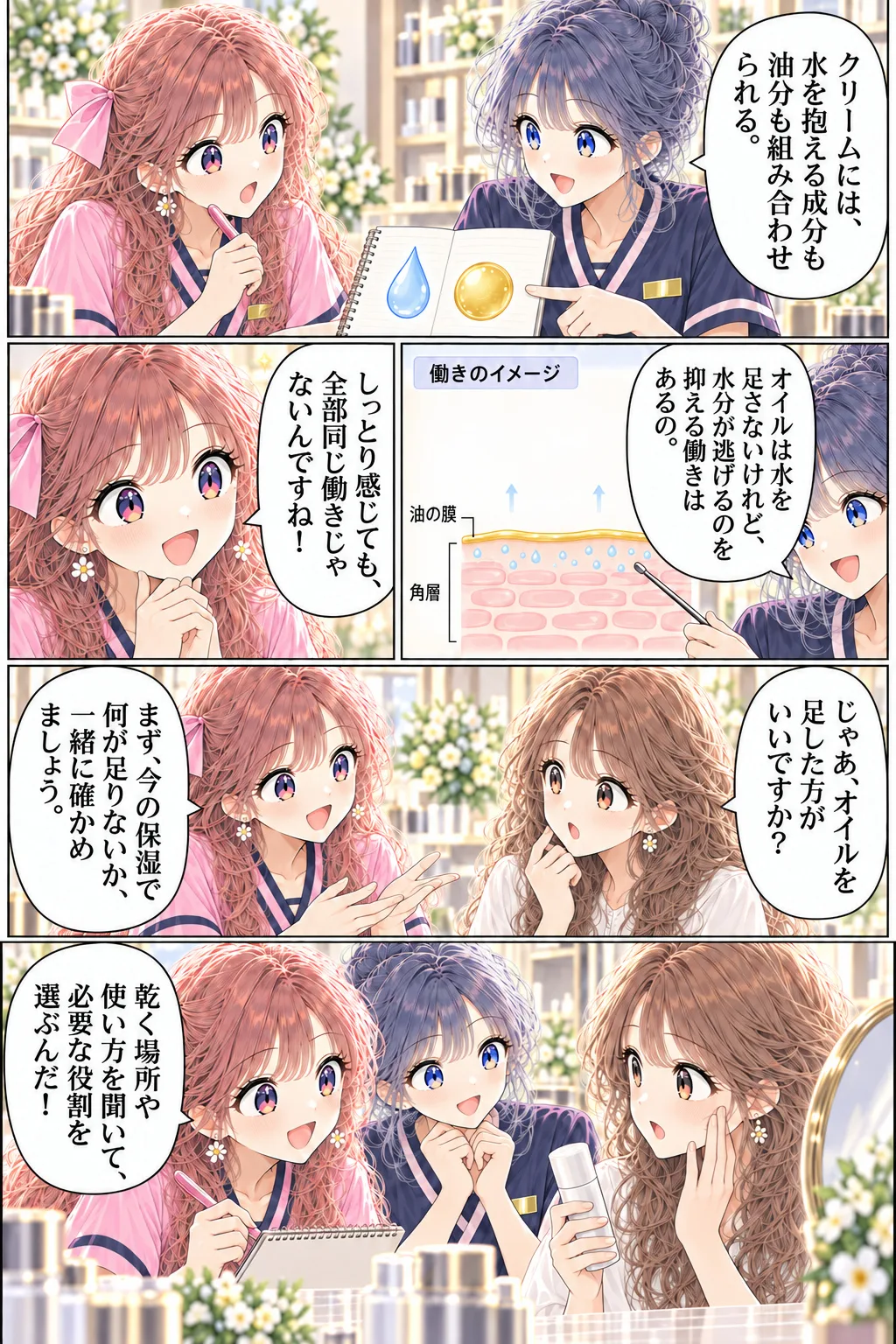 第3話 オイルとクリームの違い 3ページ目