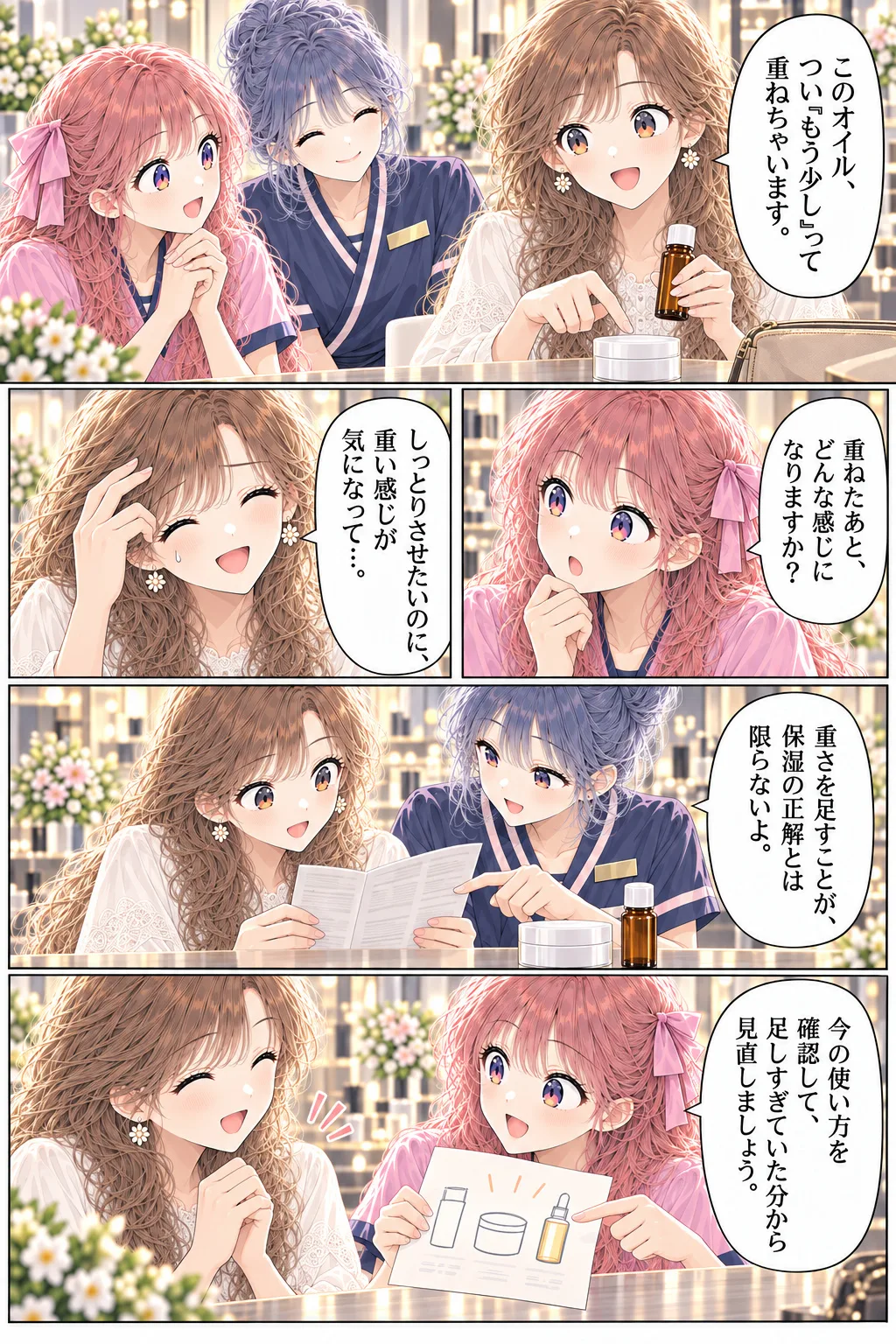 第3話 オイルとクリームの違い 4ページ目