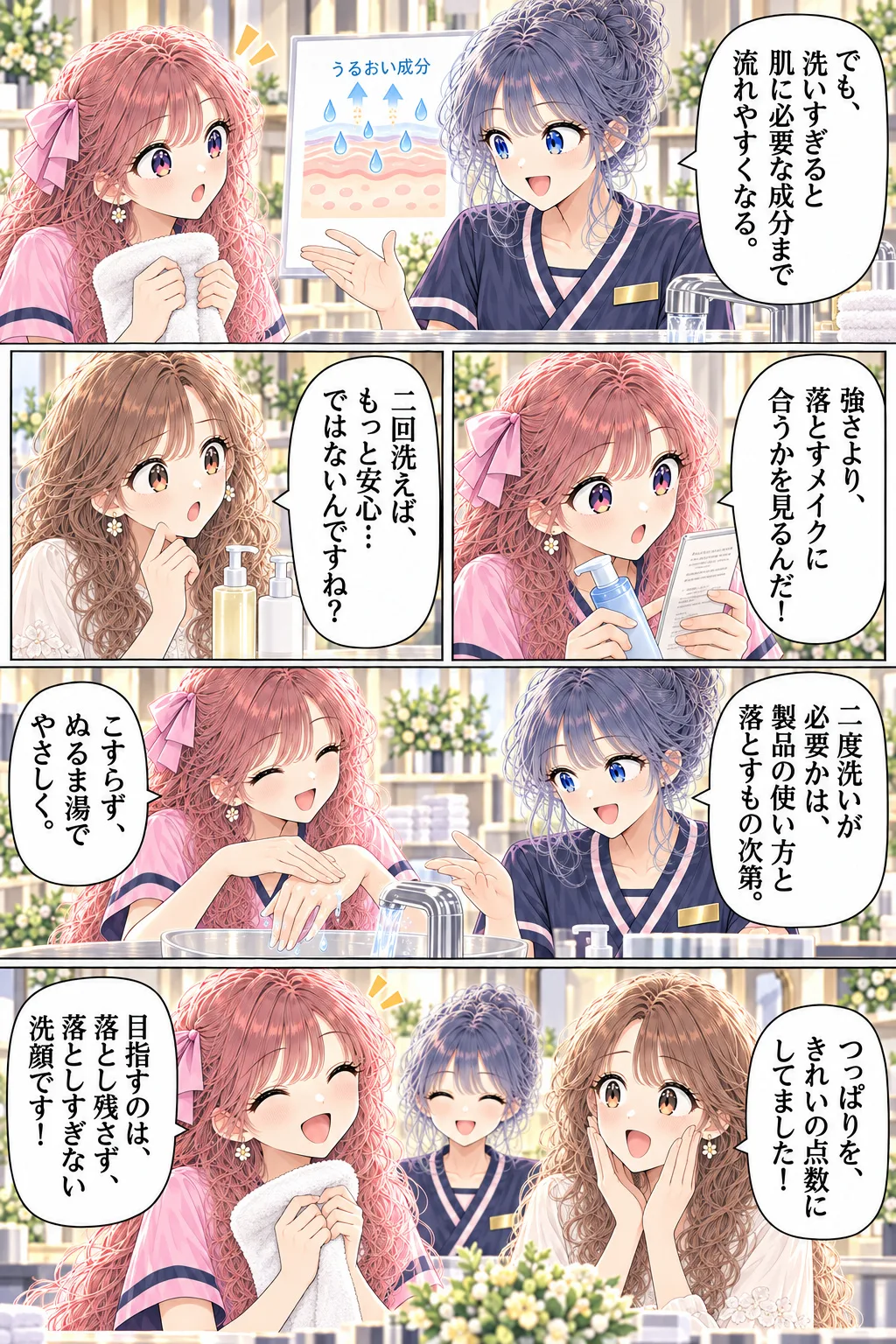 第4話 洗顔は落ちれば正解？ 3ページ目