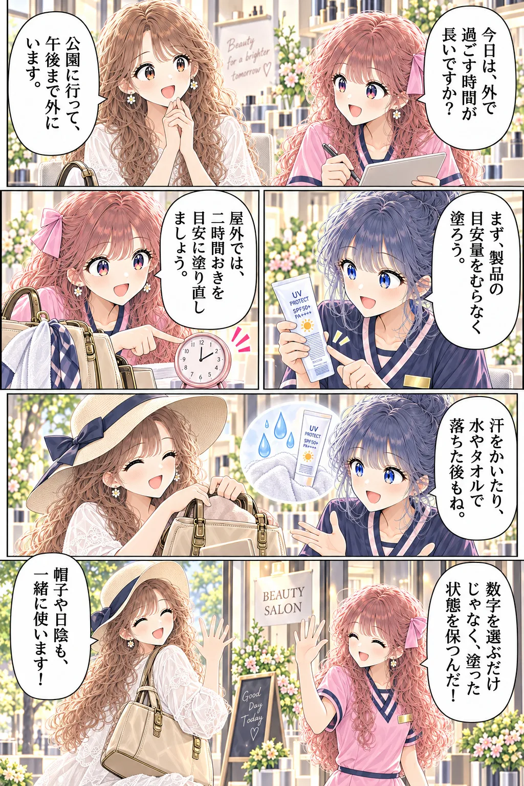 第6話 朝だけ塗れば大丈夫？ 3ページ目
