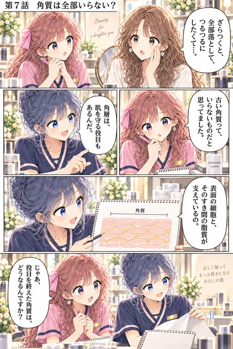 第7話 角質は全部いらない？