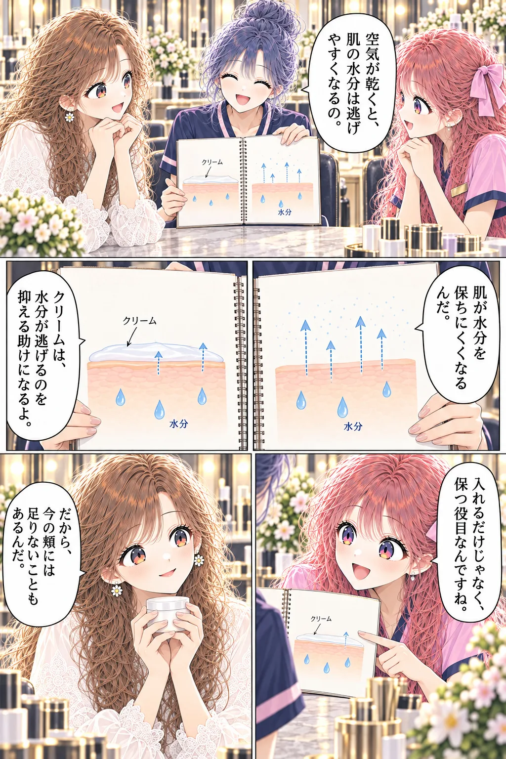 第11話 季節が変わったら、ケアも変える？ 2ページ目