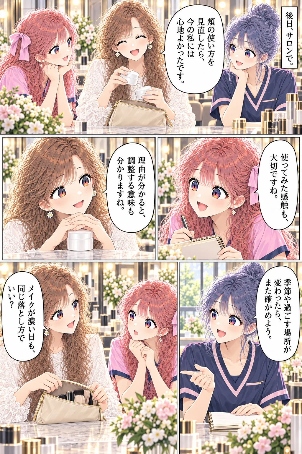 第11話 季節が変わったら、ケアも変える？ 6ページ目