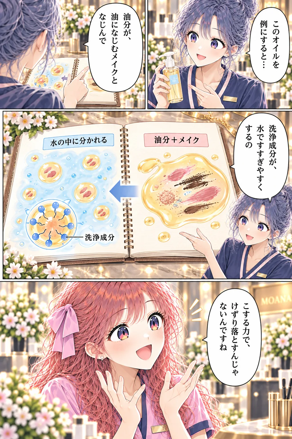 第12話 メイクの日も、同じ落とし方？ 2ページ目