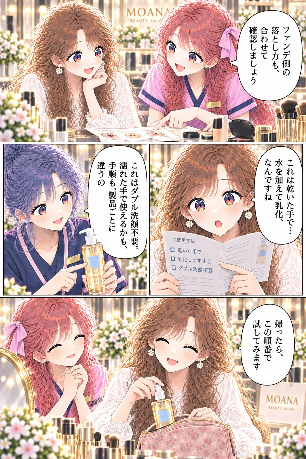 第12話 メイクの日も、同じ落とし方？ 3ページ目