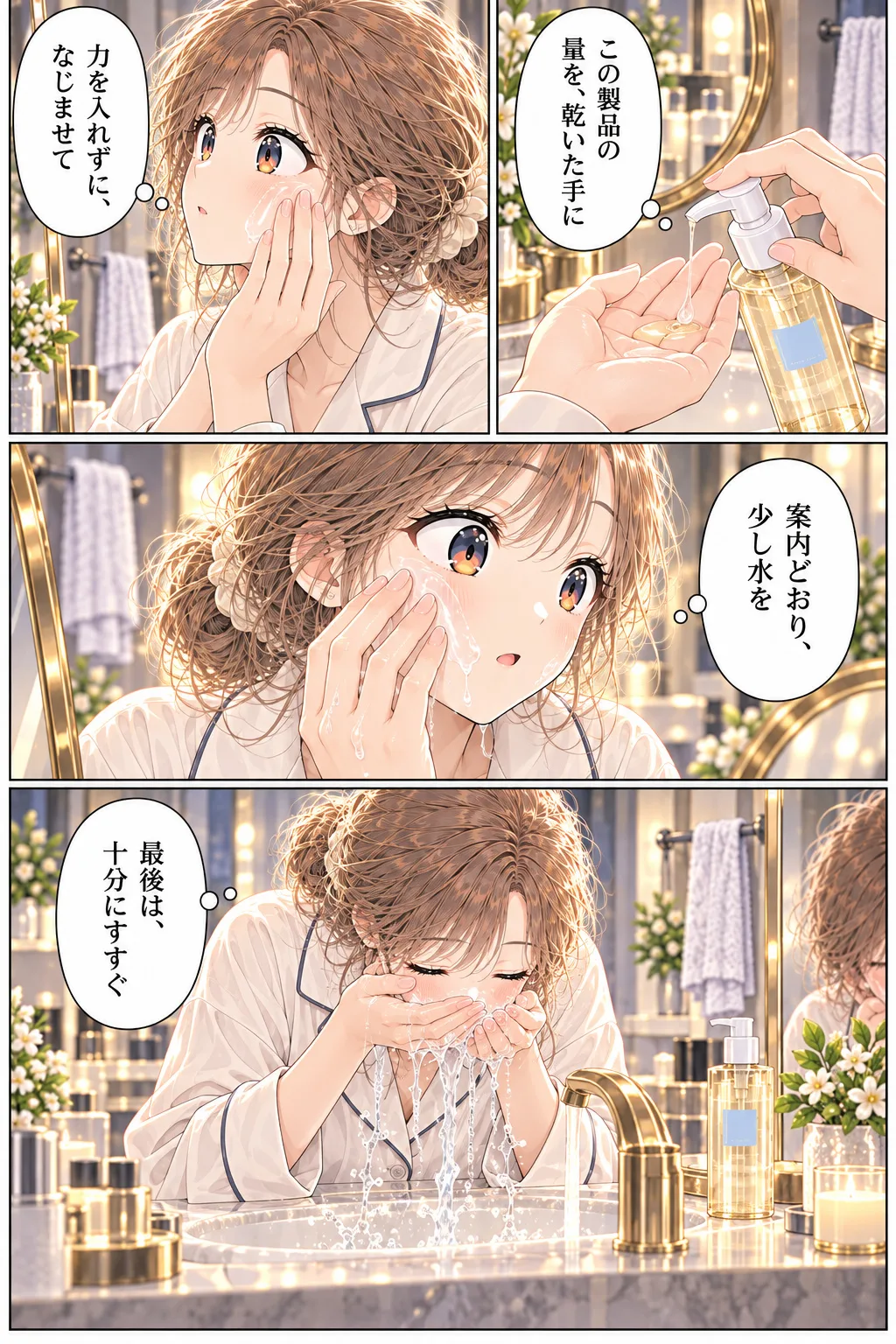 第12話 メイクの日も、同じ落とし方？ 4ページ目