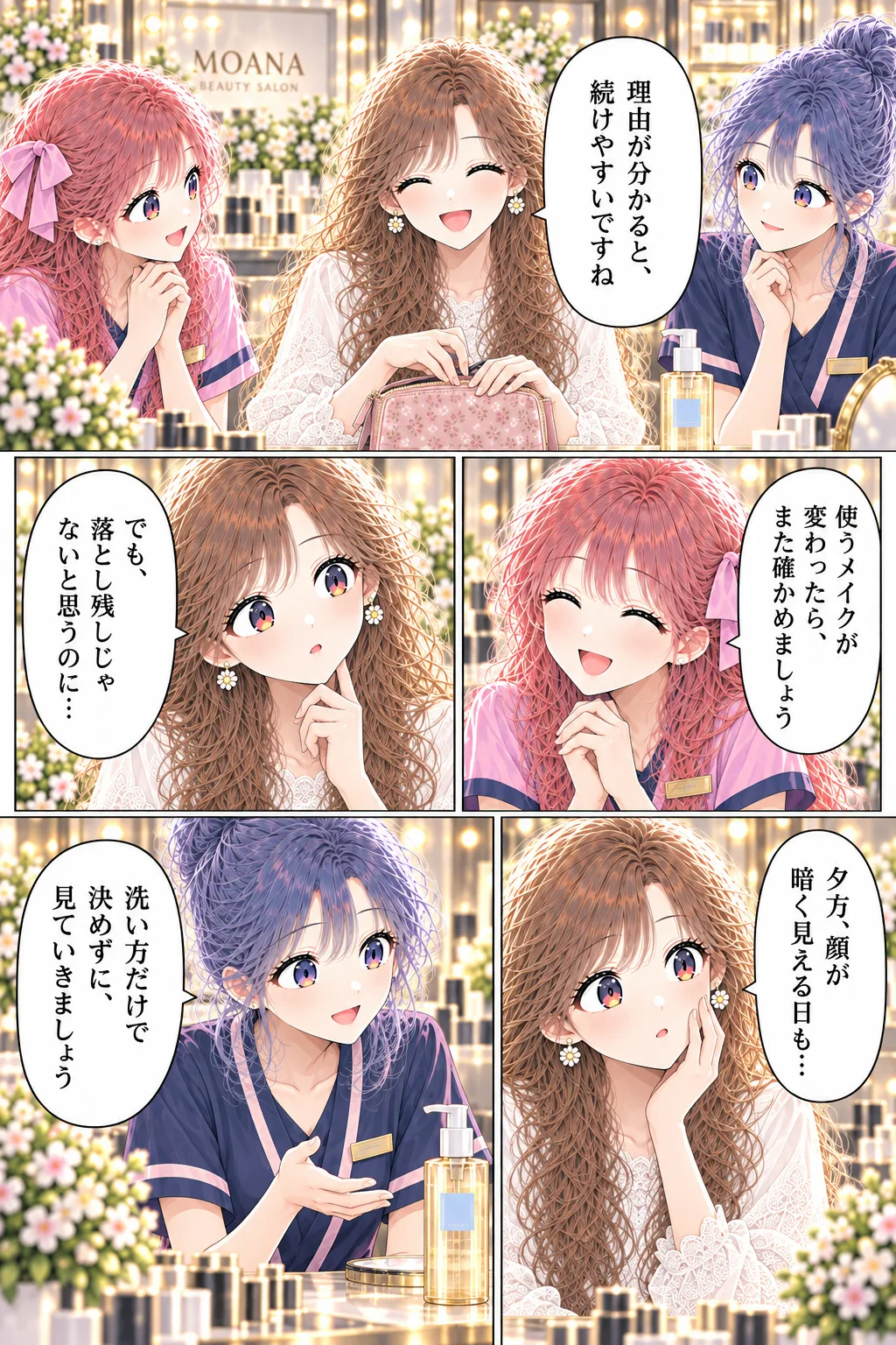 第12話 メイクの日も、同じ落とし方？ 6ページ目