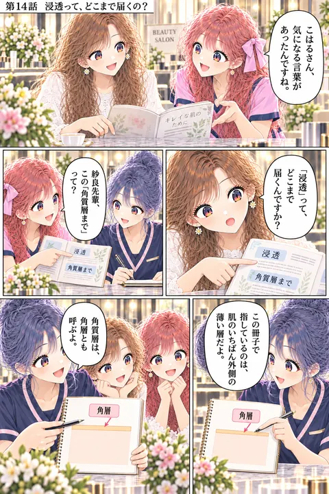 第14話 浸透って、どこまで届くの？