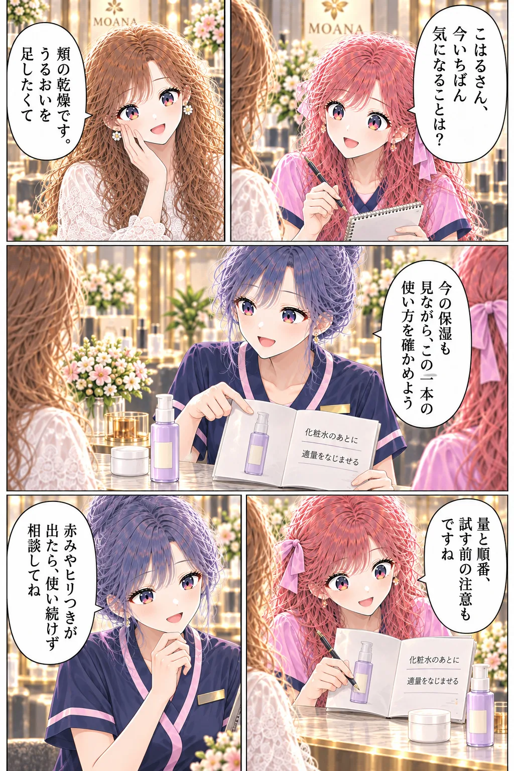 第15話 気になる美容液、いっぺんに使っていい？ 3ページ目