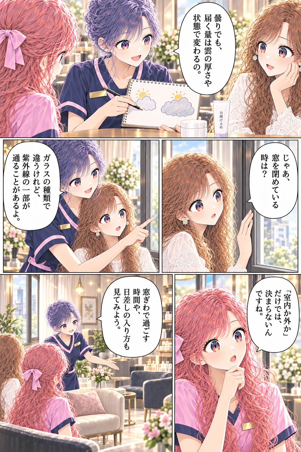 第17話 曇りの日も、窓ぎわも 2ページ目