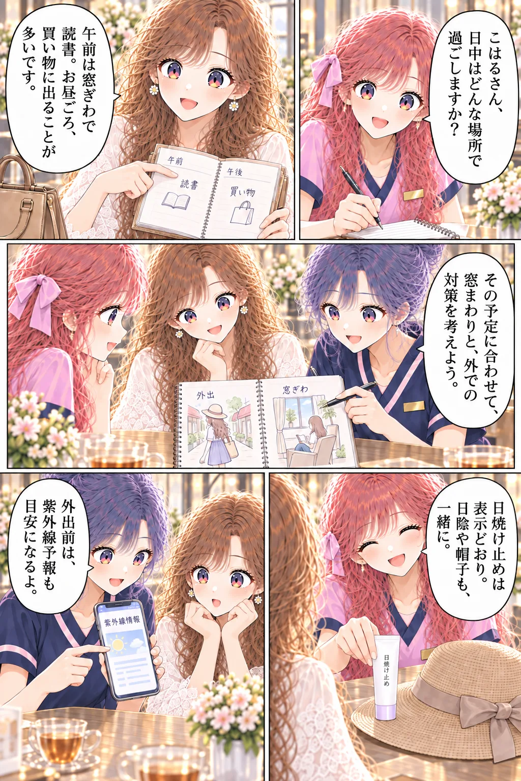 第17話 曇りの日も、窓ぎわも 3ページ目