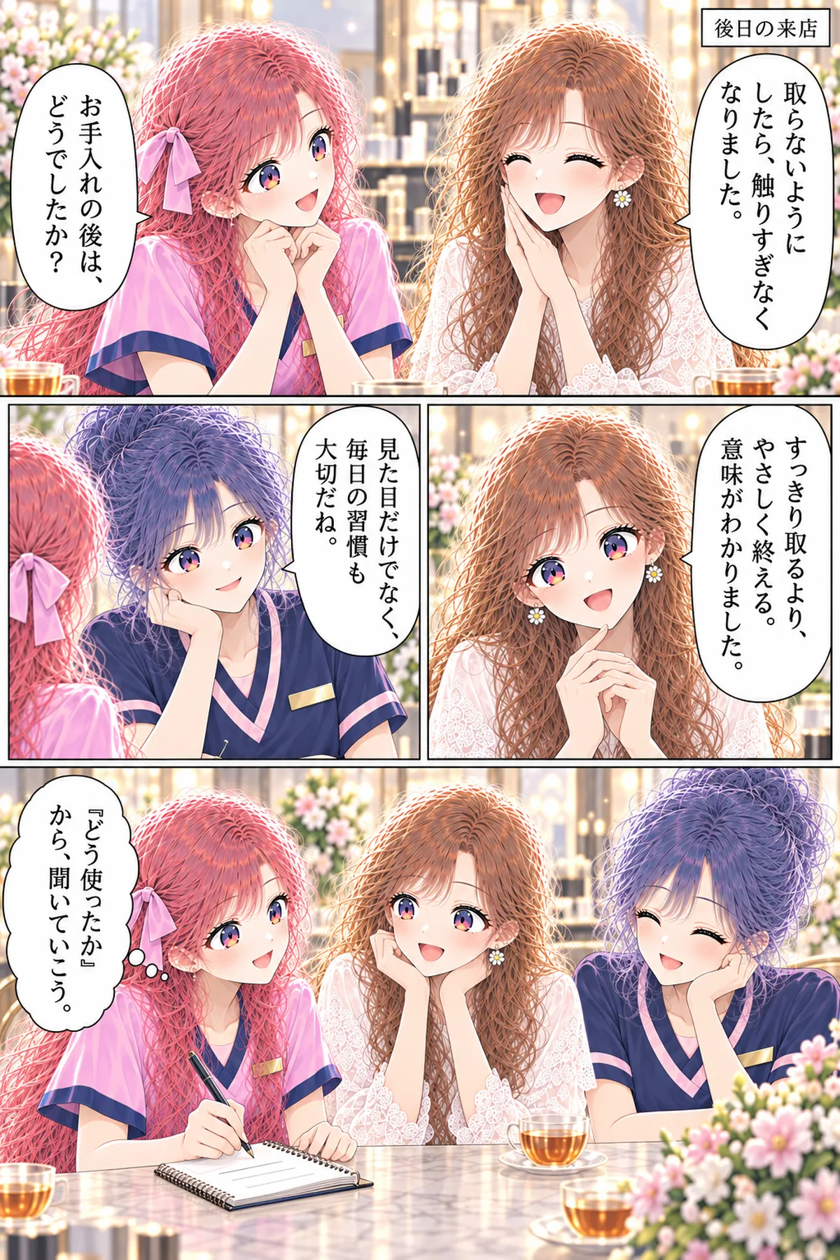 第23話 毛穴、押し出せばいい? 6ページ