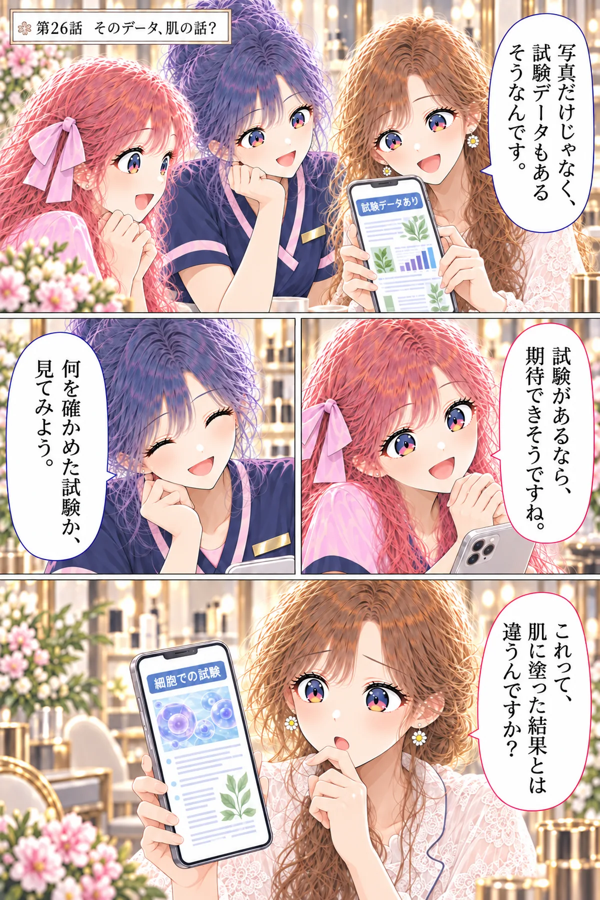 第26話 そのデータ、肌の話？ 1ページ