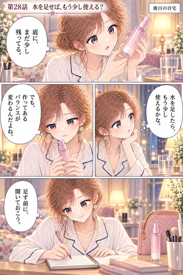 第28話 水を足せば、もう少し使える？