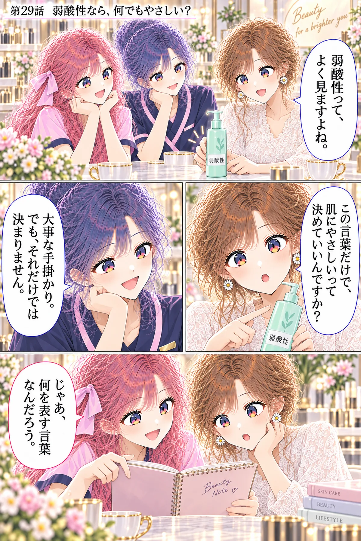 第29話 弱酸性なら、何でもやさしい？ 1ページ