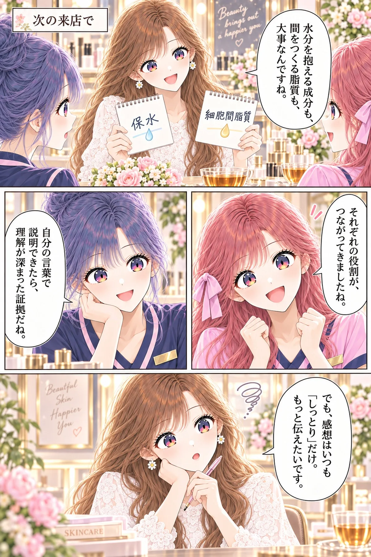 第33話 セラミドは、水なの、油なの? 5ページ