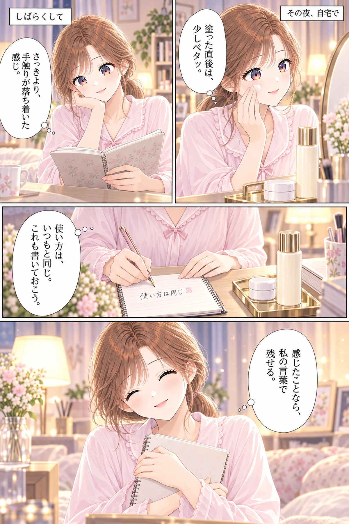 第34話 しっとりを、もう少し言葉に 4ページ