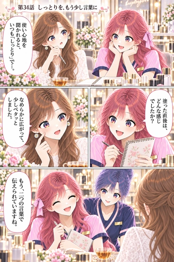 第34話 しっとりを、もう少し言葉に