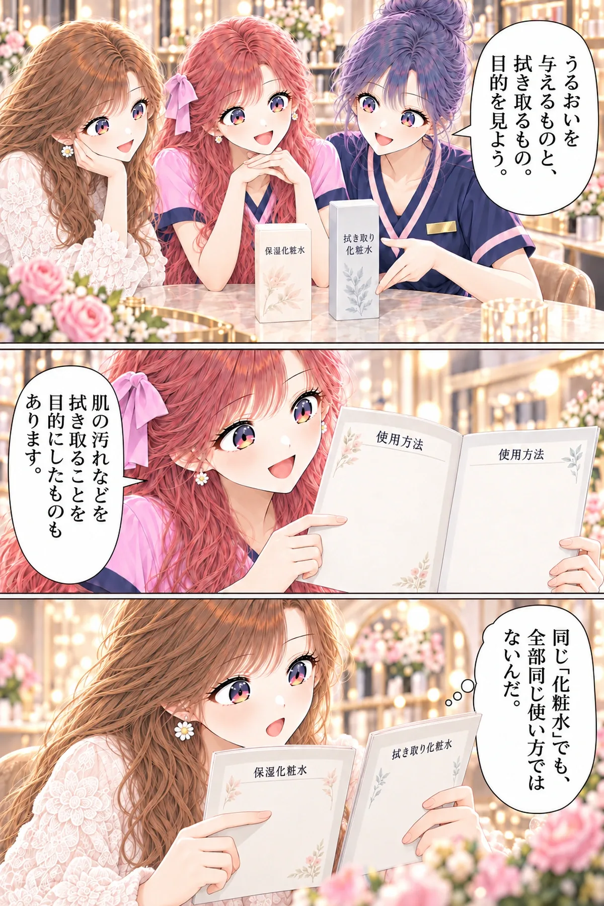 第38話 化粧水なら、どれも同じ？ 2ページ