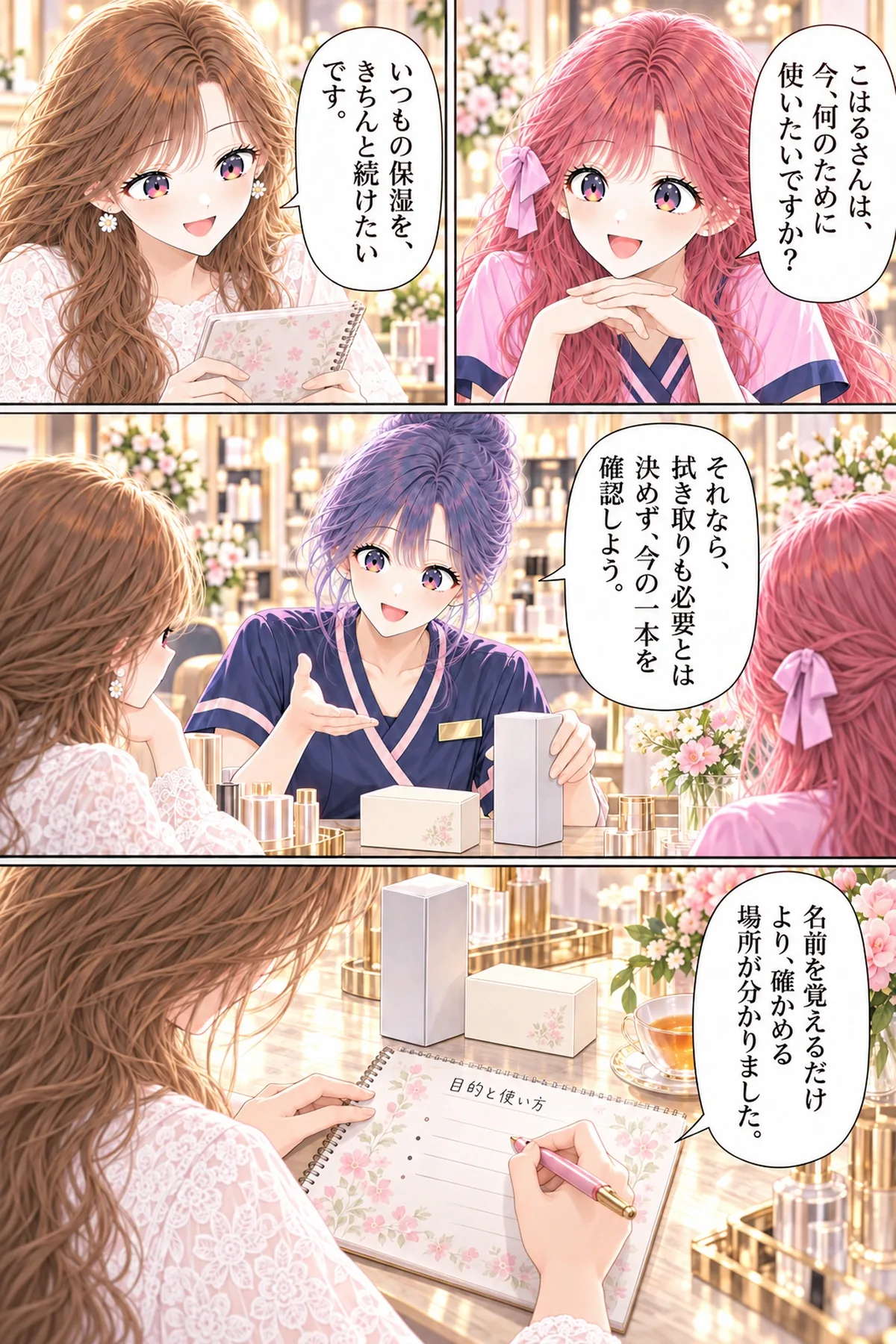 第38話 化粧水なら、どれも同じ？ 3ページ