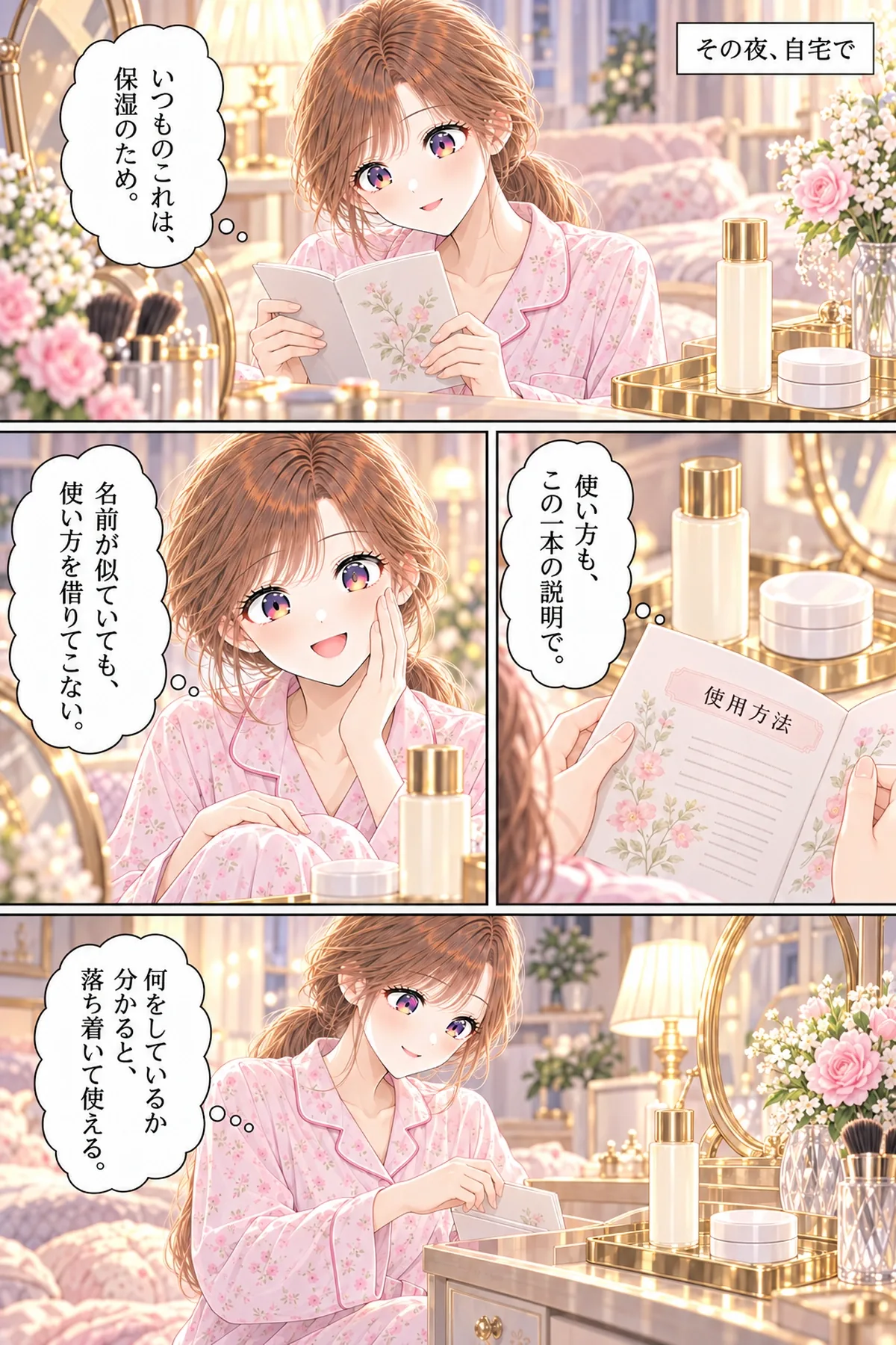 第38話 化粧水なら、どれも同じ？ 4ページ