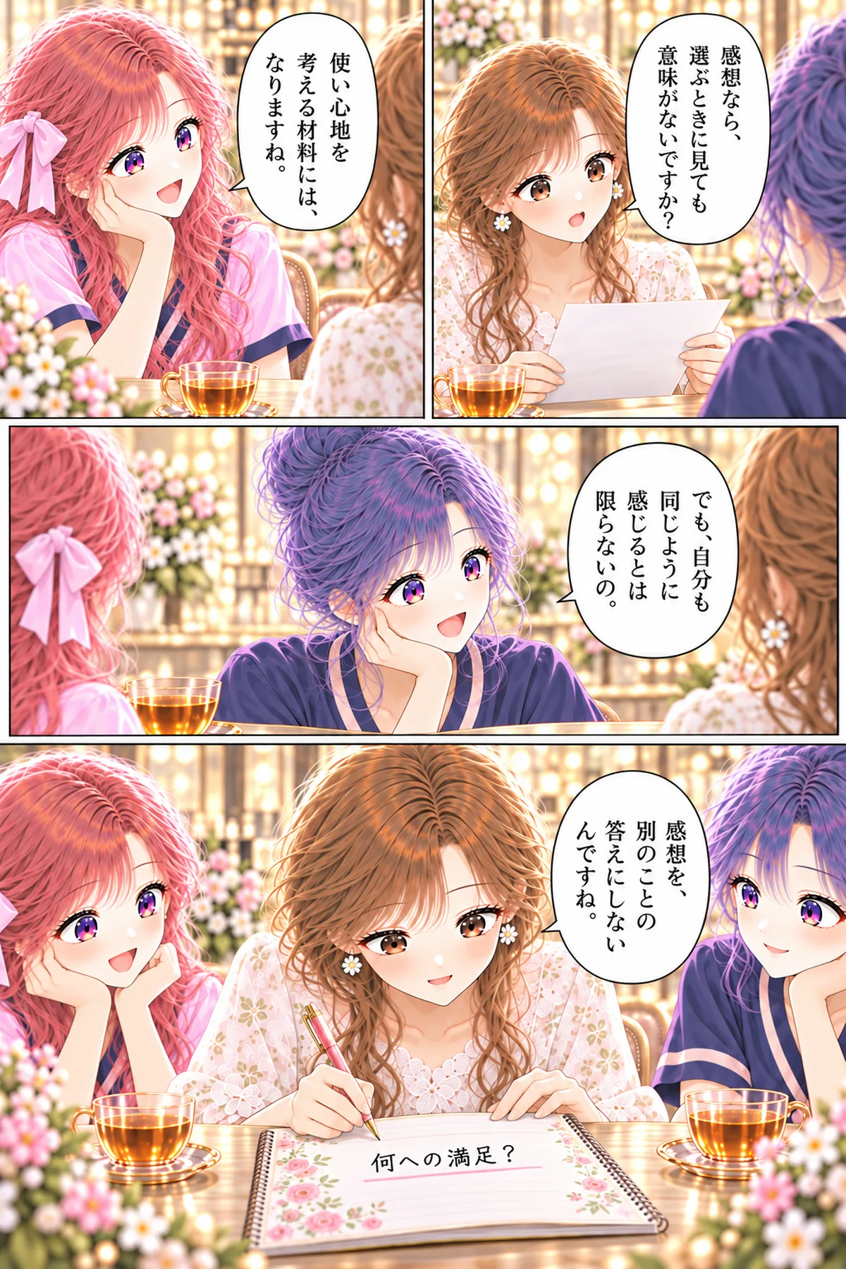 第41話 満足度、何を聞いたの？ 3ページ