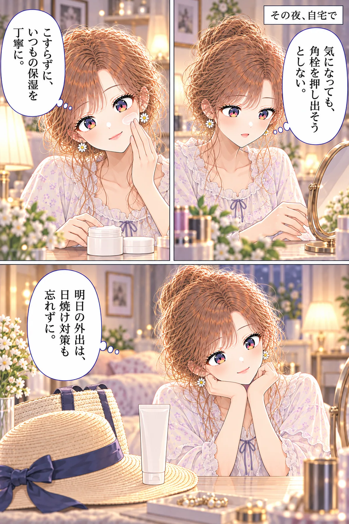 第50話 美容液毛穴洗浄 4ページ