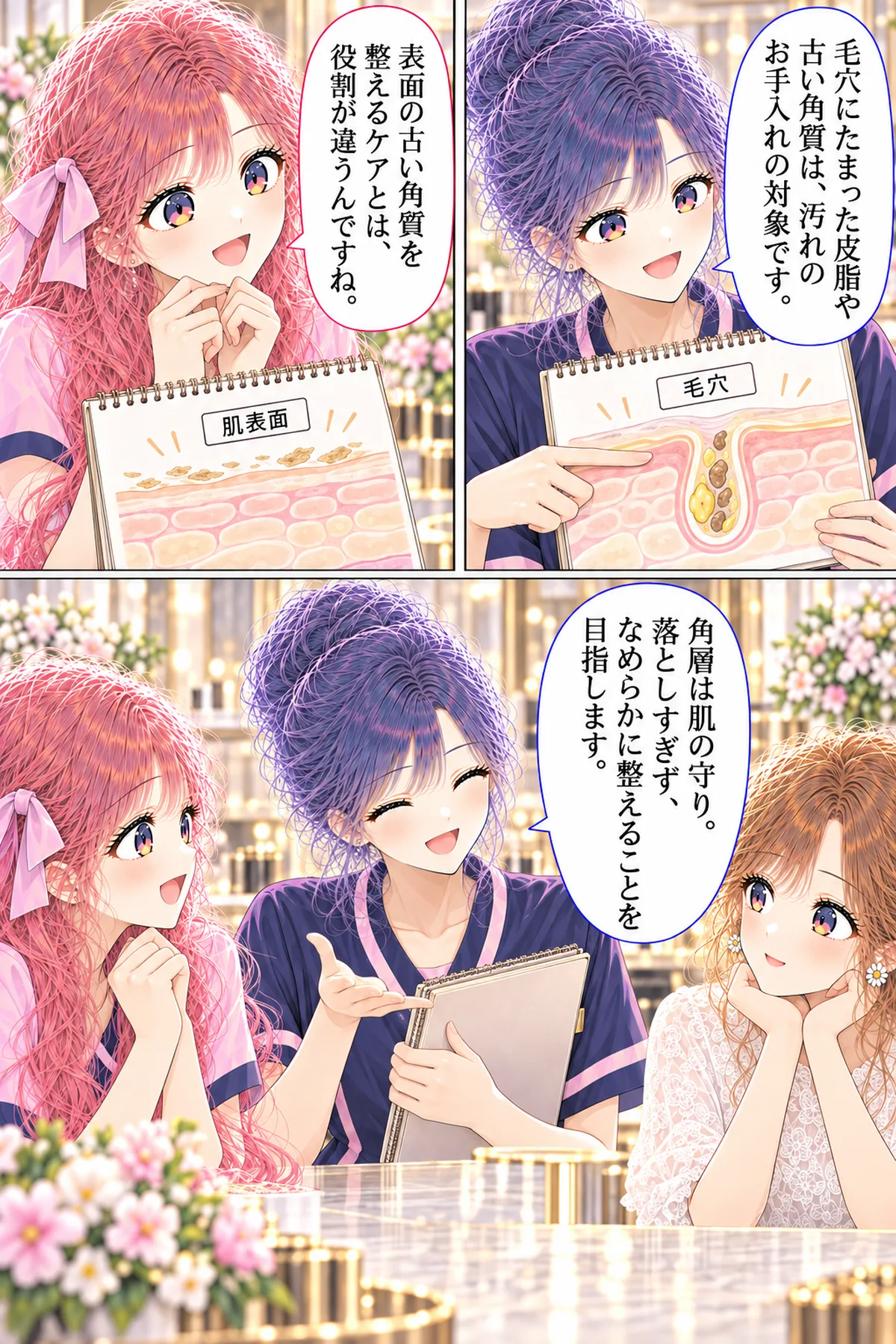 第51話 美容液毛穴洗浄+バブルピーリング 2ページ