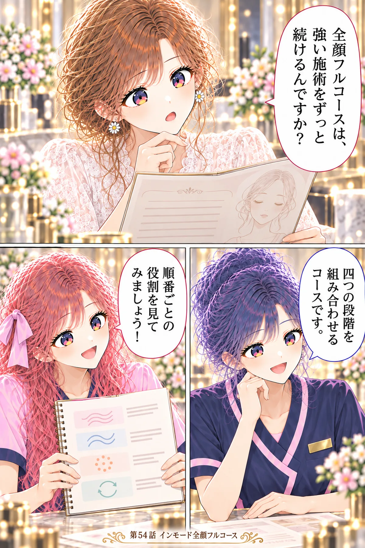 第54話 インモード全顔フルコース 1ページ