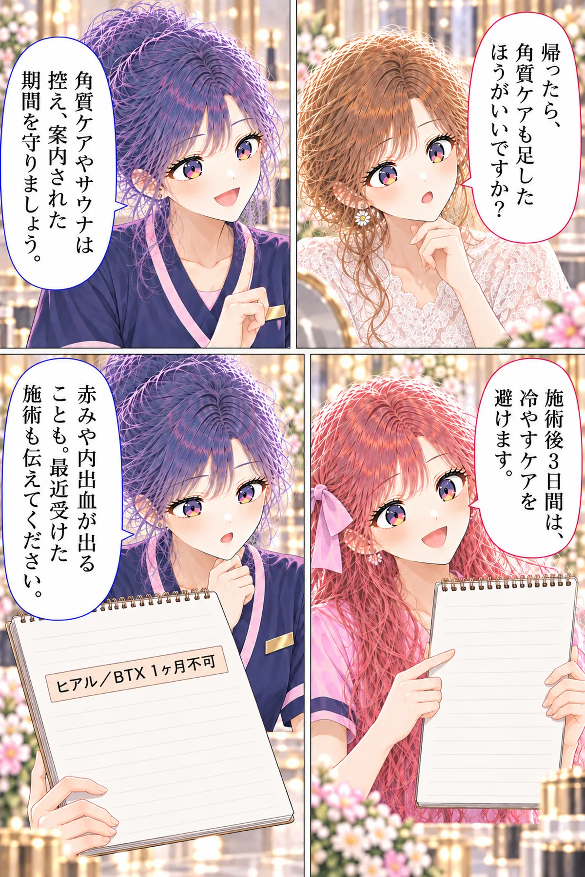 第54話 インモード全顔フルコース 4ページ