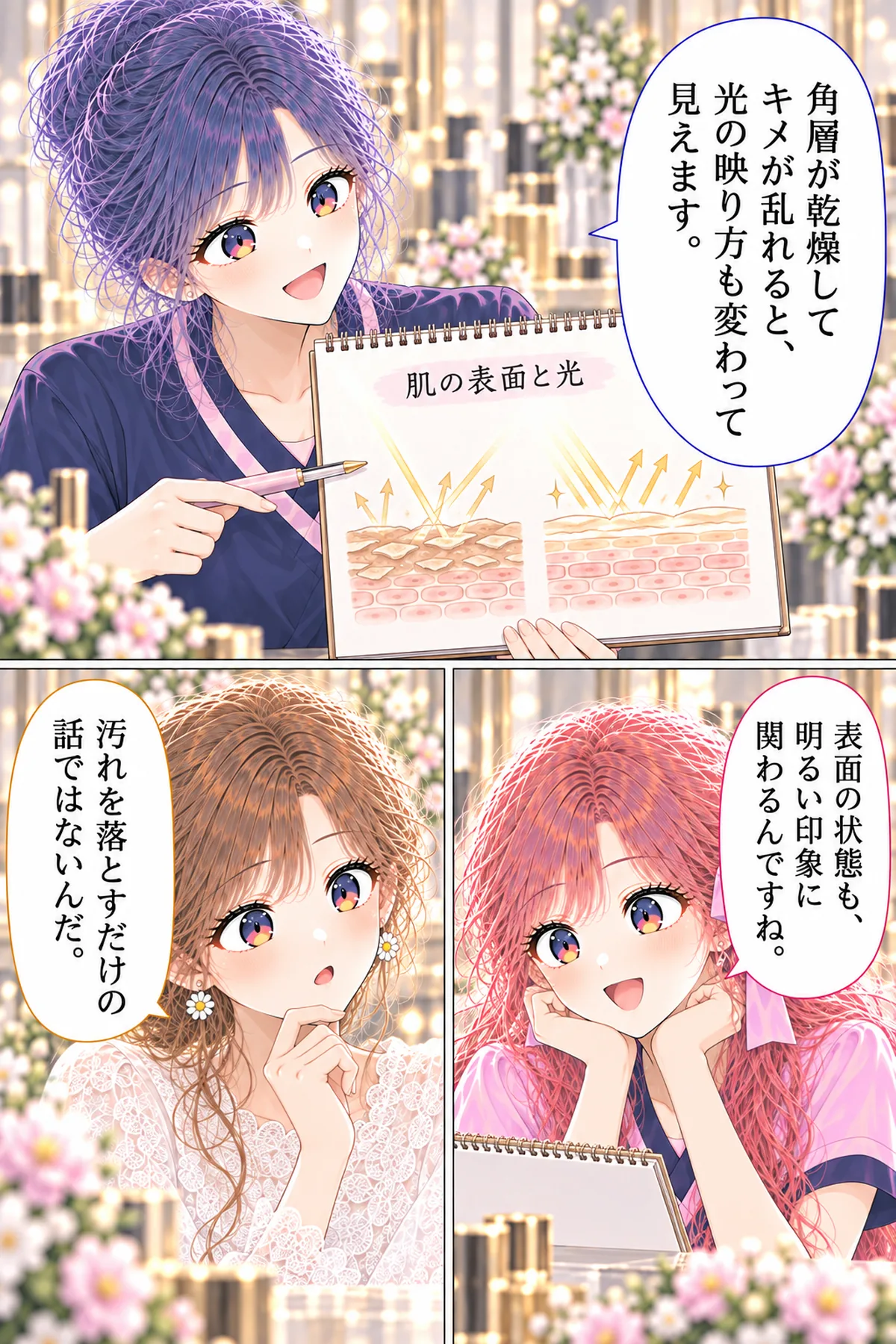 第57話 美白ケア光フォト 2ページ