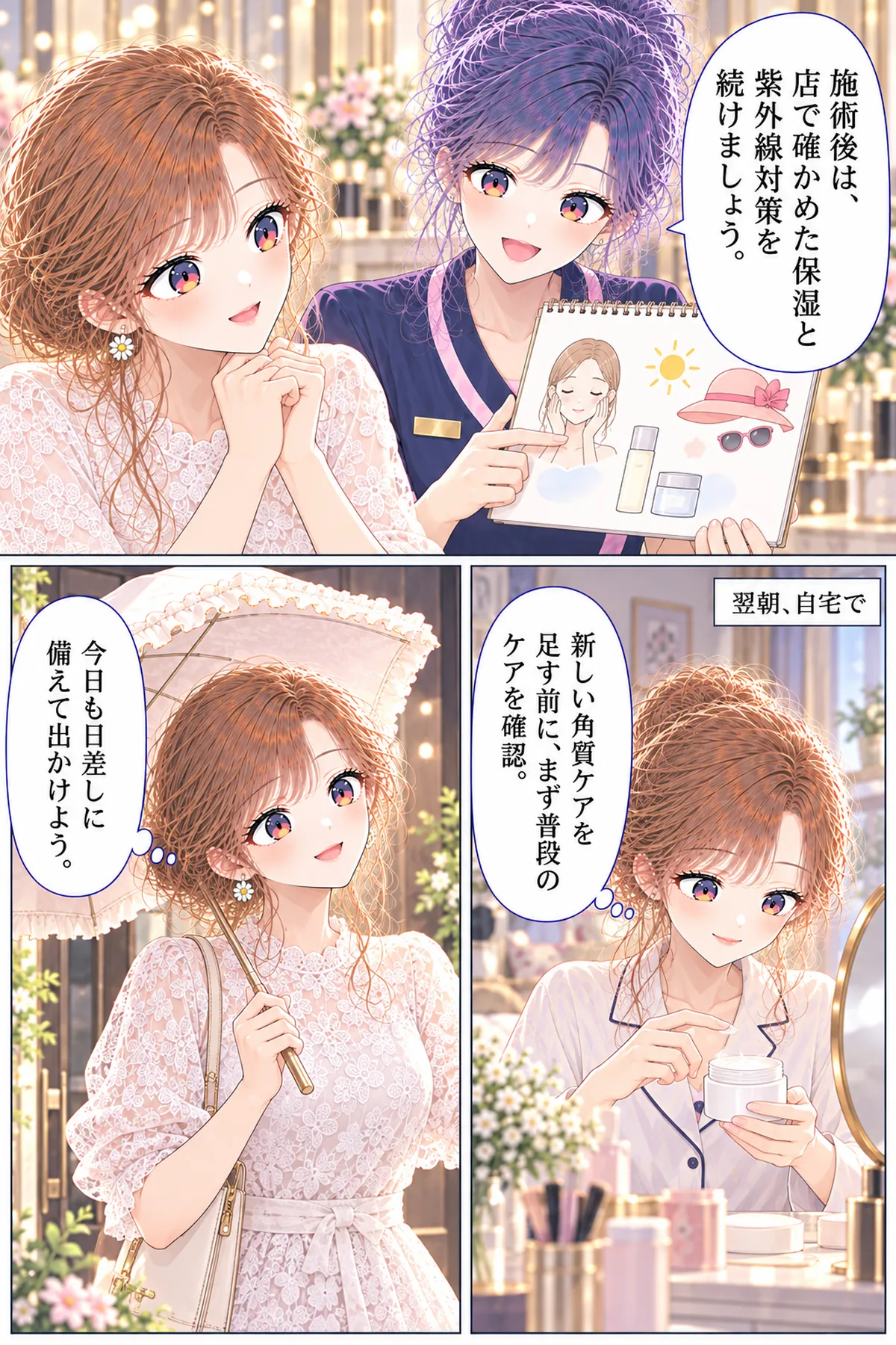 第57話 美白ケア光フォト 4ページ