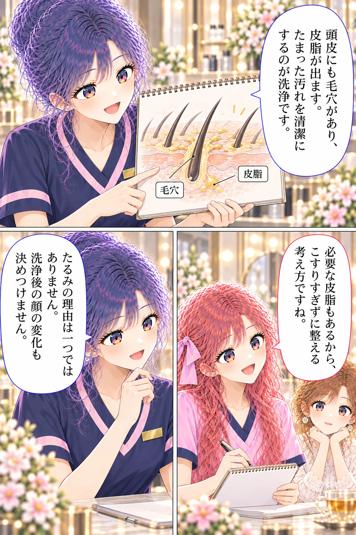 第66話 スキャルプ頭皮毛穴洗浄 2ページ