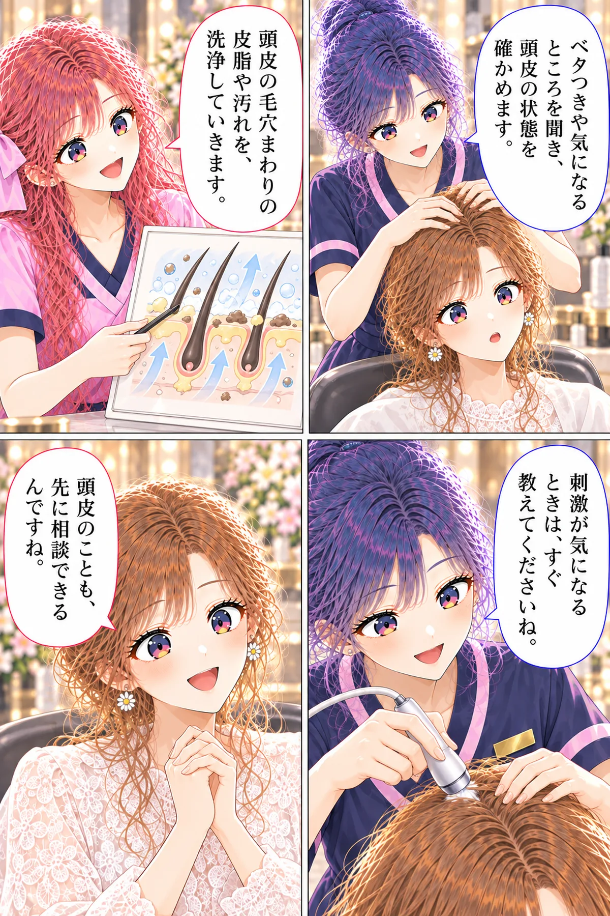 第66話 スキャルプ頭皮毛穴洗浄 3ページ