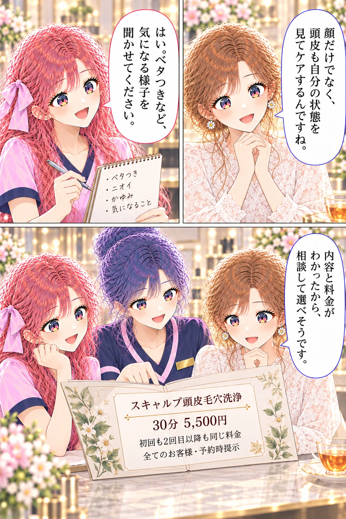 第66話 スキャルプ頭皮毛穴洗浄 5ページ