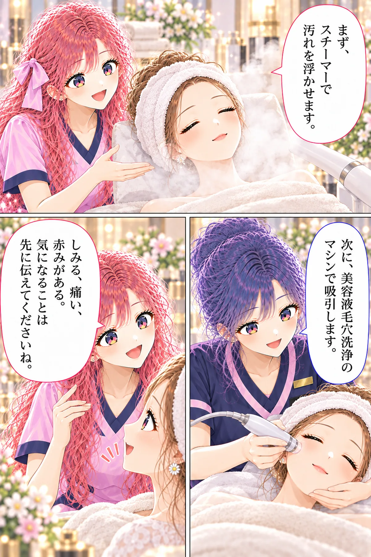 第67話 メンズ美容液毛穴洗浄 3ページ