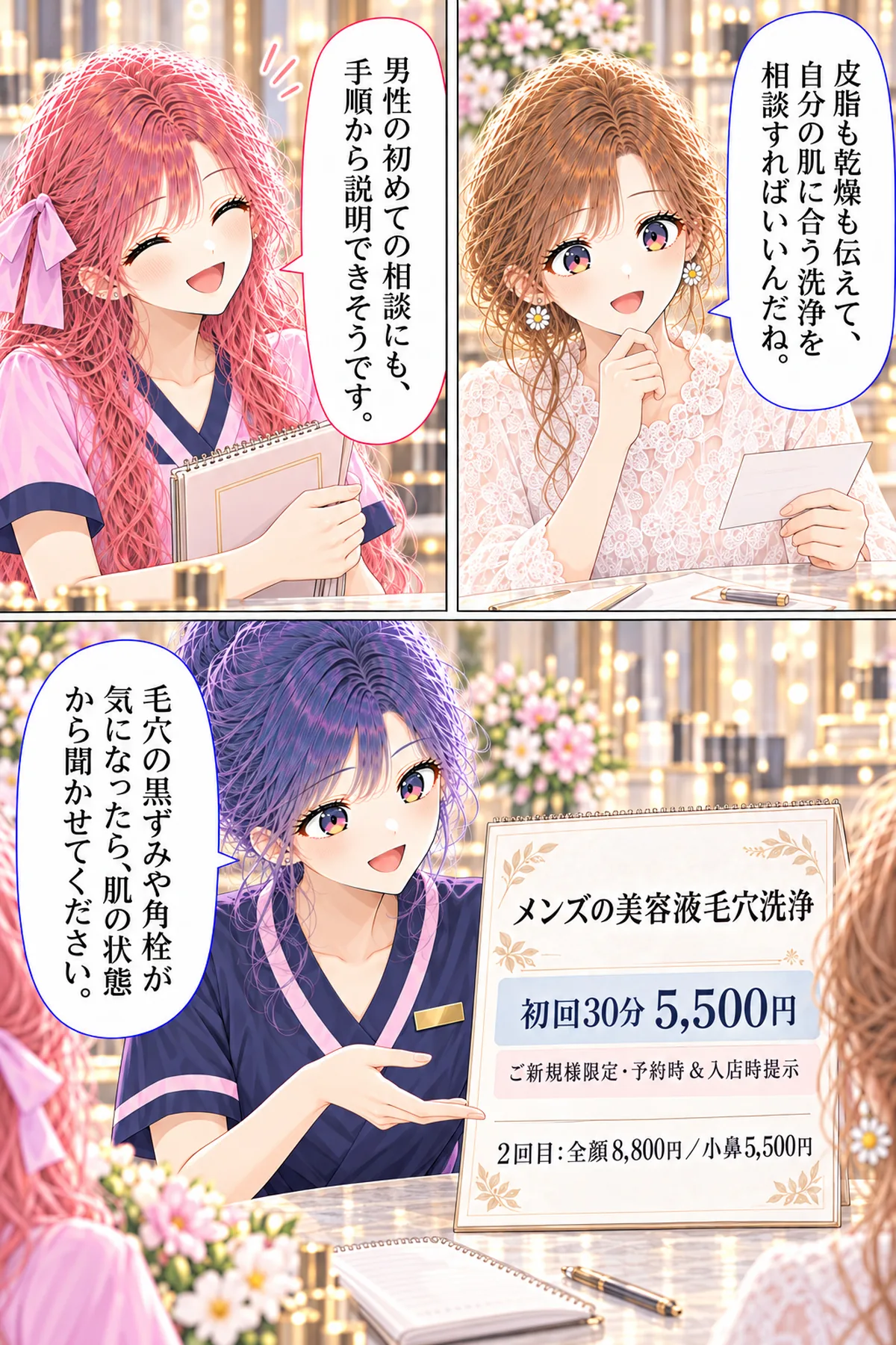 第67話 メンズ美容液毛穴洗浄 5ページ